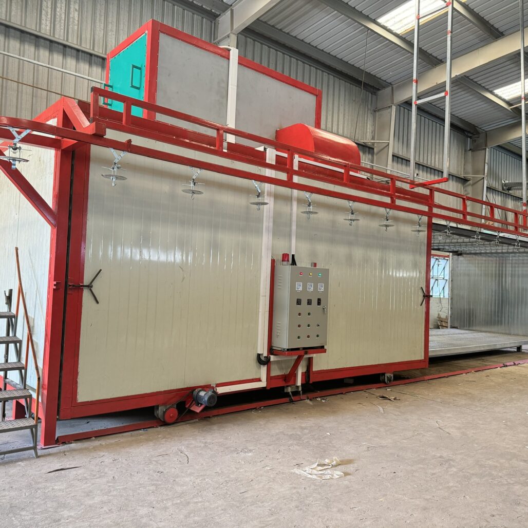 Buồng sơn dây chuyền sơn tĩnh điện